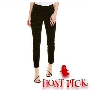 🎉 HOST PICK🎉  Madewell Flocked Leopard Skinny Pants